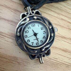 🦉 Boho Owl Charm Wrap Watch – Vintage Style Quartz Bracelet with Beads